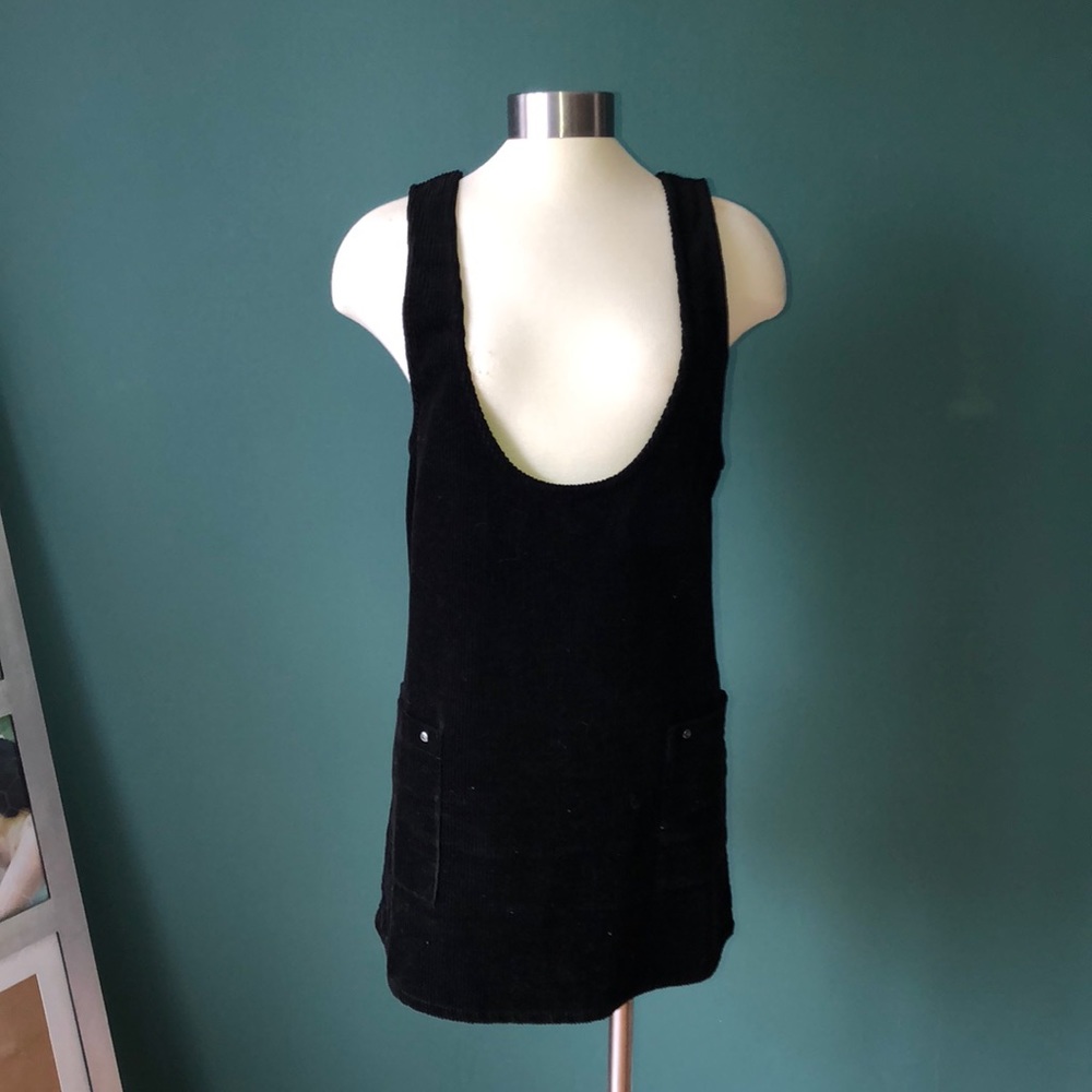 Corduroy Overall Dress